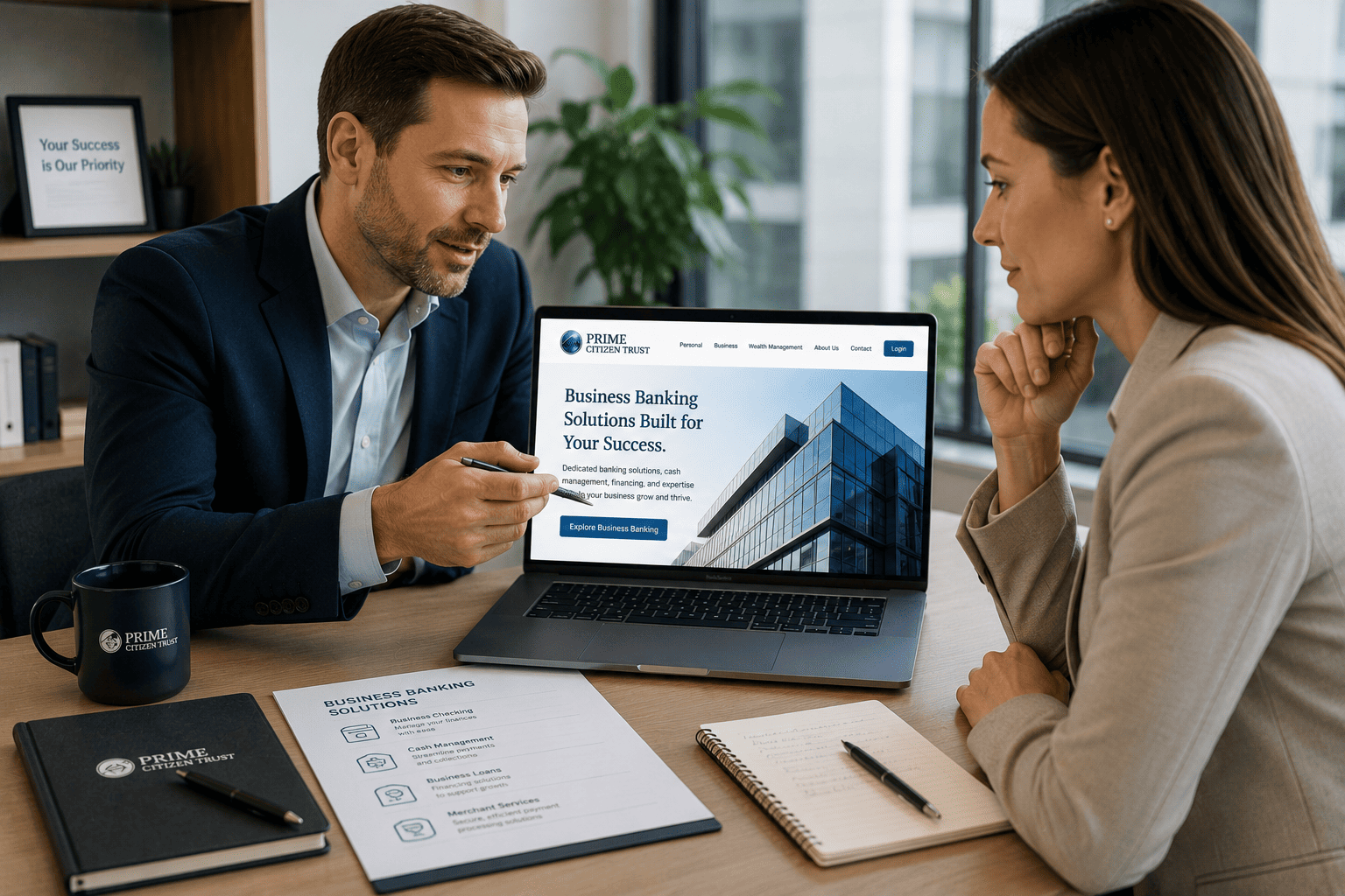 Business banking for companies